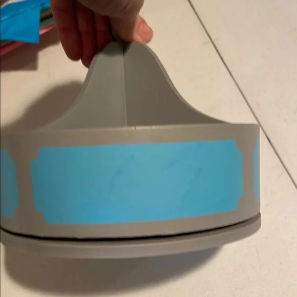 Gray and Blue Rotating Organizer - Picture 8 of 11